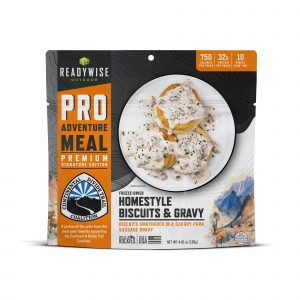 Homestyle Biscuits & Gravy - Signature Edition Pro Adventure Meal with Continental Divide Trail Coalition