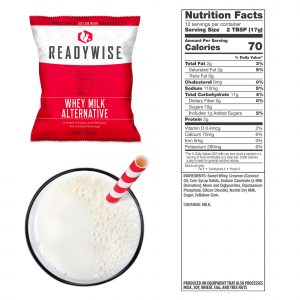 Emergency Whey Milk Alternative - 12 Servings