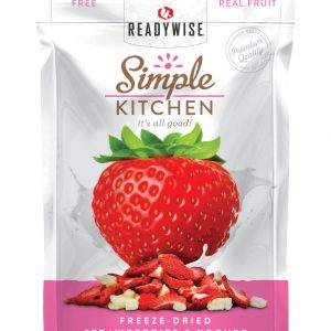 Simple Kitchen Freeze-Dried Strawberries & Yogurt